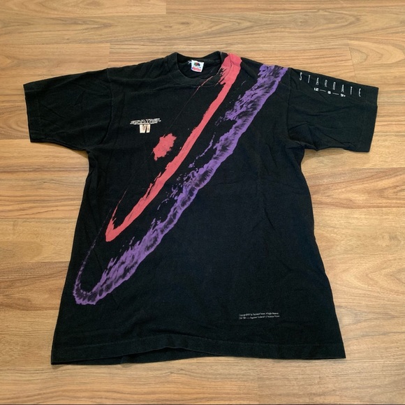 Vintage 1991 Star Trek VI Promo Tee Undiscovered Country Large Single Stitch